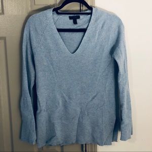 J. Crew Bell Sleeve V-neck sweater